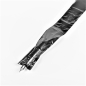 Preview: Emalla Pen Maschinen Schutzhüllen Schwarz, 5cm x 81cm, 125 Stück